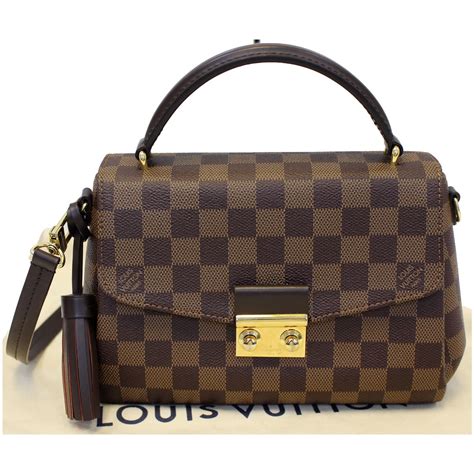 louis vuitton damier ebene bucket bag crossbody|louis vuitton damier ebene original.